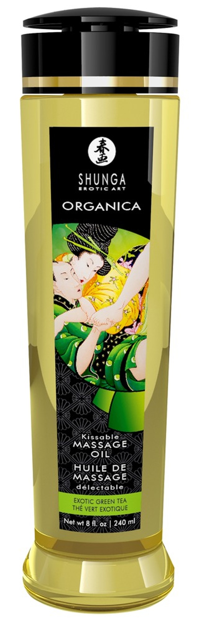 Shunga Organica Green Tea Olejek do Masażu Erotycznego 240ml