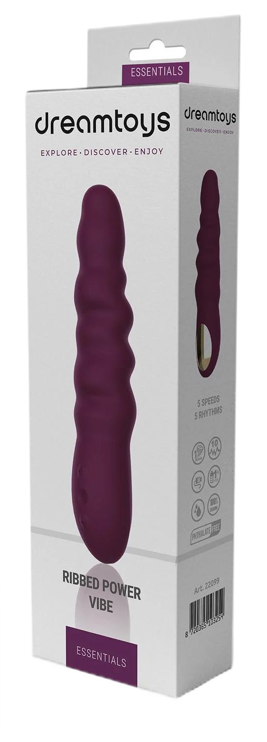 Ribbed Power Vibe Purple 