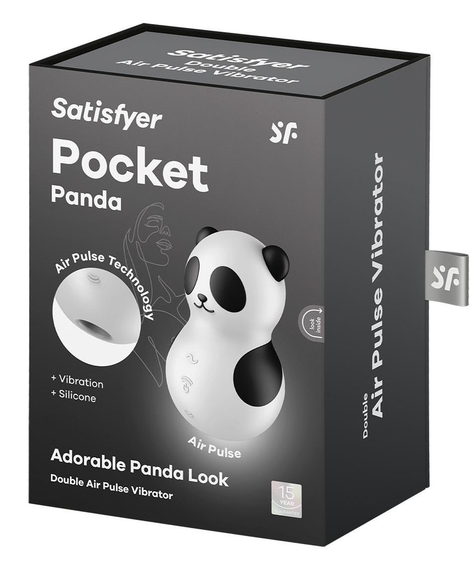 Satisfyer Pocket Panda masażer z systemem Air Pulse