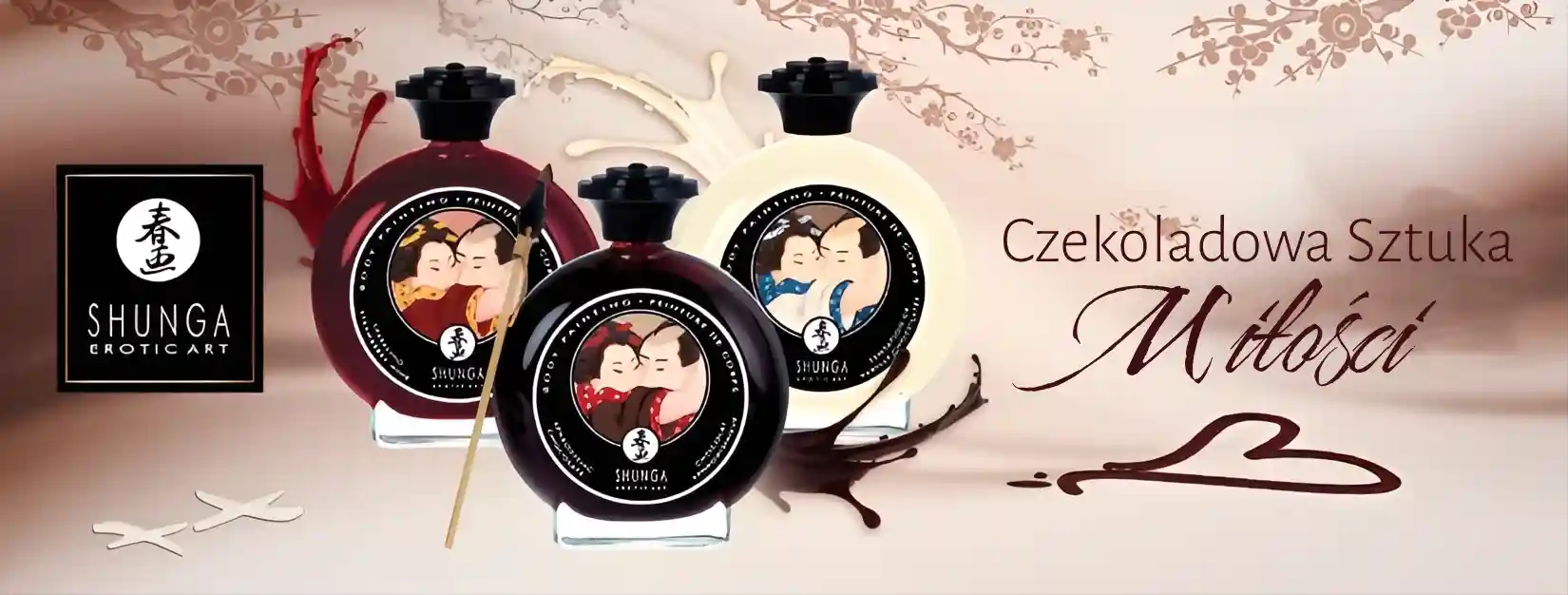 Czekolada do malowania ciała Shunga